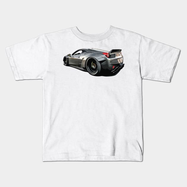 Liberty Walk 458 Cartoon Kids T-Shirt by ToonMyRide